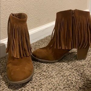 Target Fringe Boot